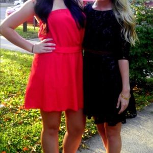 Express Strapless Dress